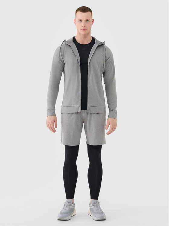 4F 4F Szorty sportowe MULTI ACTIVE Szary Regular Fit