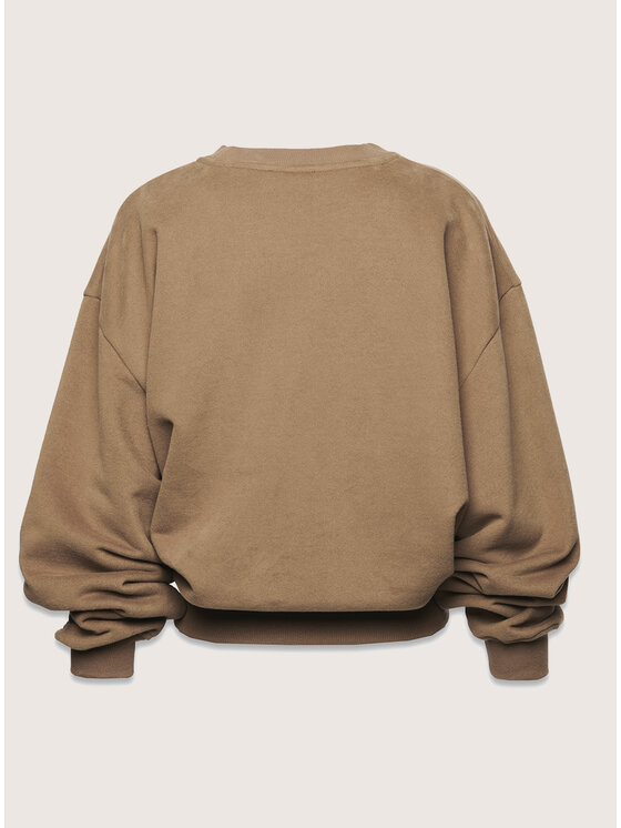 La Mania La Mania Mikina BRODIE Béžová Classic Fit