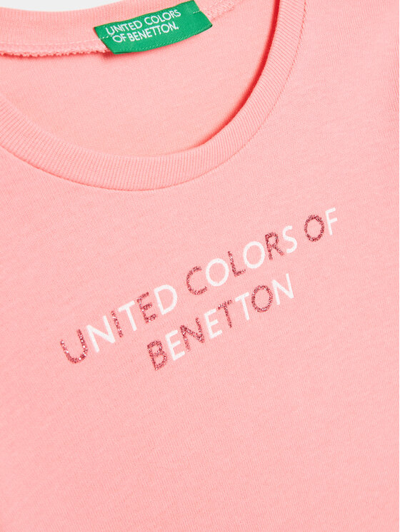 United Colors Of Benetton United Colors Of Benetton Blúz 3I9WG10A3 Rózsaszín Regular Fit