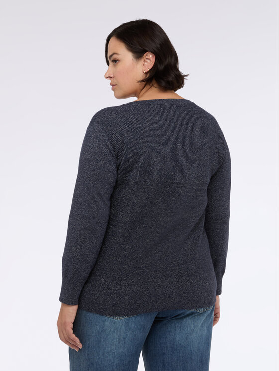 Fiorella Rubino Fiorella Rubino Maglione M766L008151N034 Blu A-Line Fit