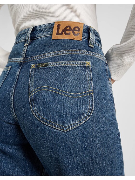 Lee Lee Jeansy RIDER Niebieski Regular Fit