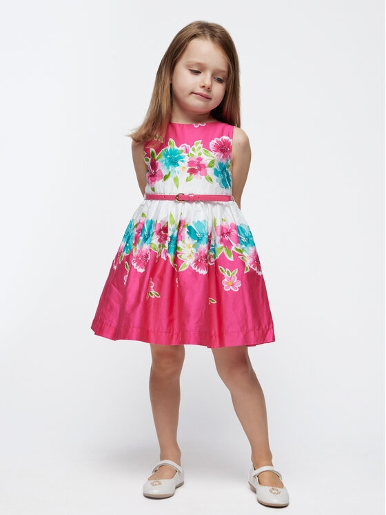 Mayoral Mayoral Elegantes Kleid 3921 Rosa Regular Fit