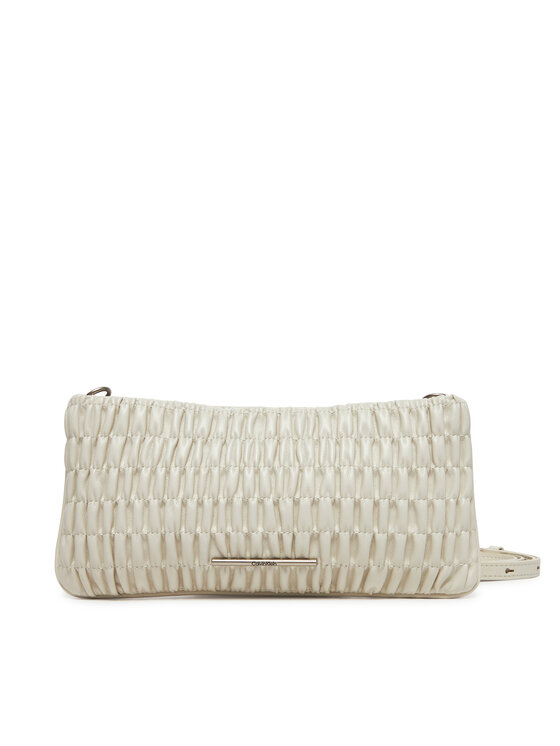 Calvin Klein Jeans Calvin Klein Jeans Borsetta Rouched Zip Top Bag LV04K3090G Crema