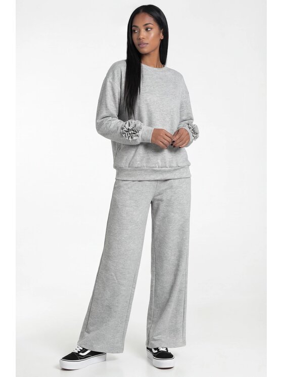 FIGL FIGL Φόρμα M1316 Γκρι Straight Fit