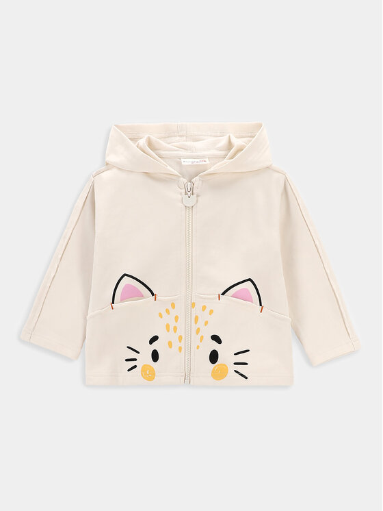Coccodrillo Coccodrillo Sweatshirt WC4132401CEN Écru Regular Fit