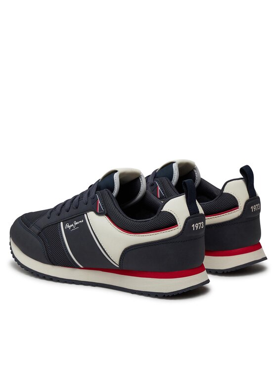 Pepe Jeans Pepe Jeans Sneakersy Dublin Brand PMS40009 Tmavomodrá