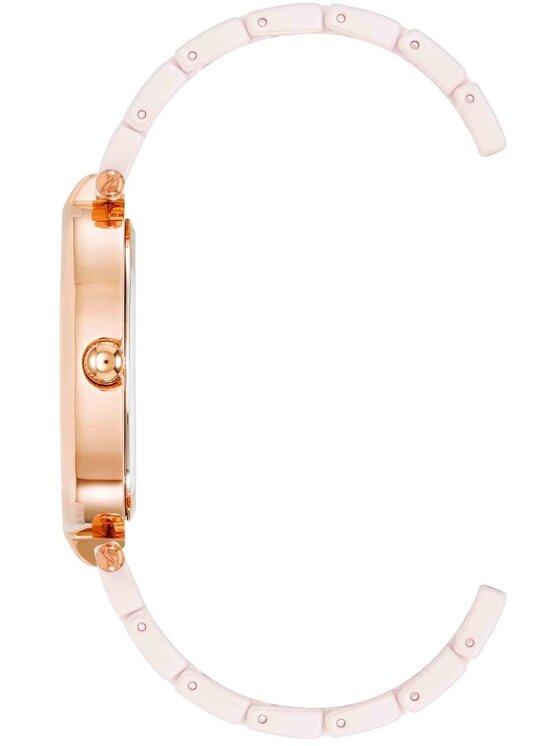 Anne Klein Anne Klein Zegarek AK-5012RGBH Różowe złoto