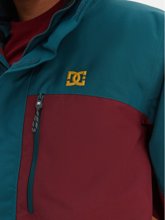 DC Shoes DC Shoes Kurtka narciarska Defiant ADYTJ03089 Bordowy Regular Fit