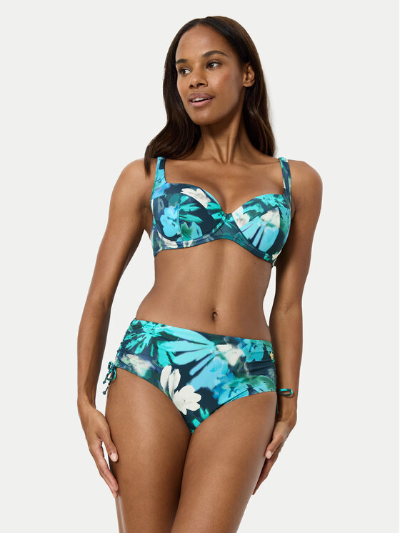 Triumph Triumph Vrchní část bikin Summer Fleur 10222301 Modrá