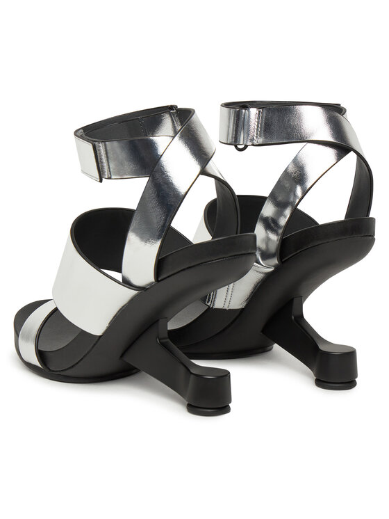 United Nude United Nude Sandale Eamz Hana 1090414116 Srebrna