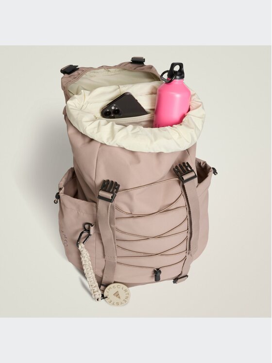 adidas by Stella McCartney adidas by Stella McCartney Plecak biegowy by Stella McCartney Backpack Beżowy