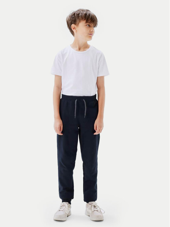 NAME IT NAME IT Pantaloni trening Bru Noos 13153665 Bleumarin Regular Fit