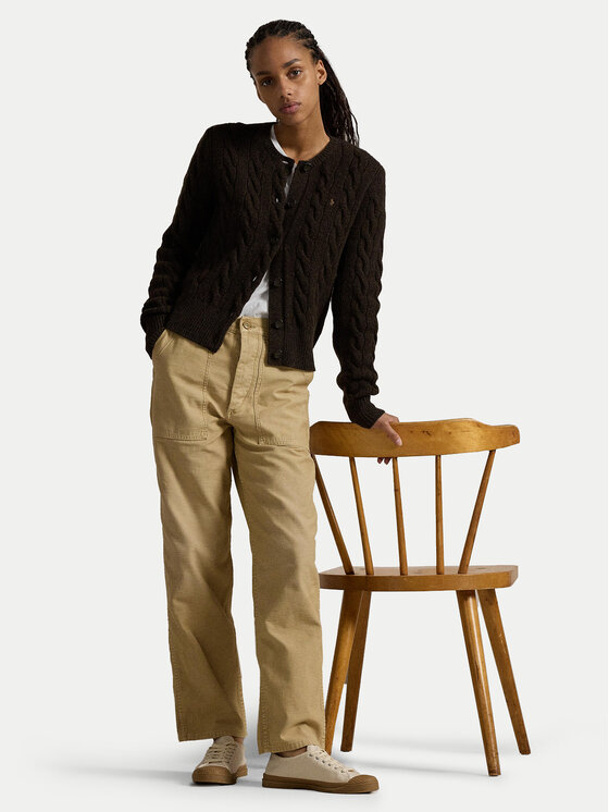 Polo Ralph Lauren Polo Ralph Lauren Cardigan 211910443019 Marrone Regular Fit