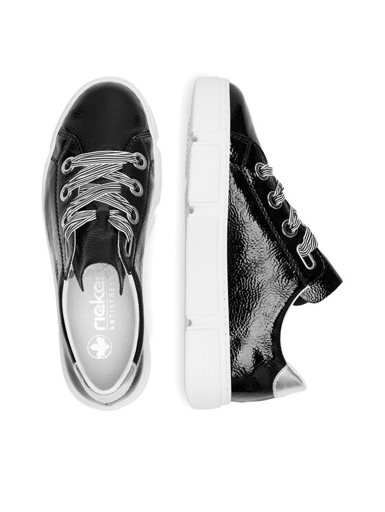 Rieker Rieker Sneakersy N59A2-00 Čierna