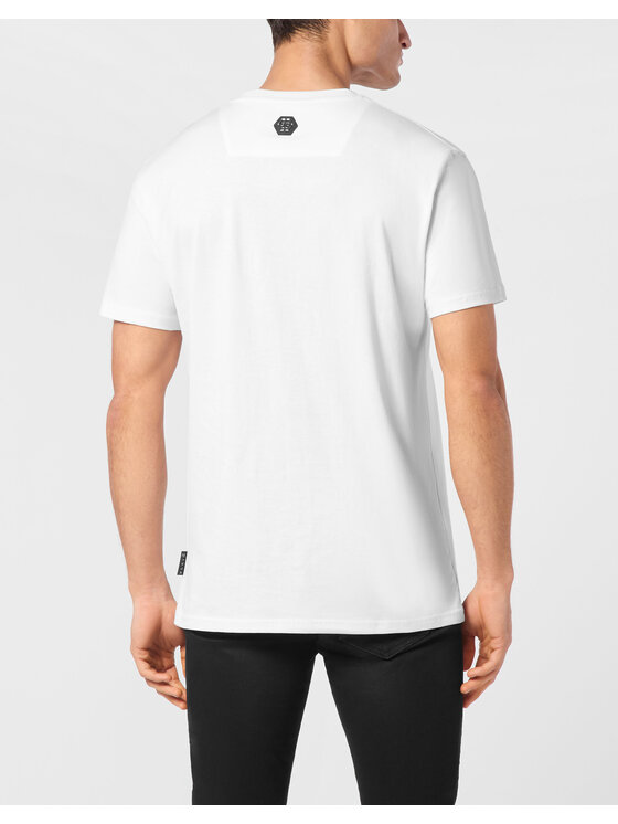 PHILIPP PLEIN PHILIPP PLEIN T-shirt 23505 Bianco Regular Fit