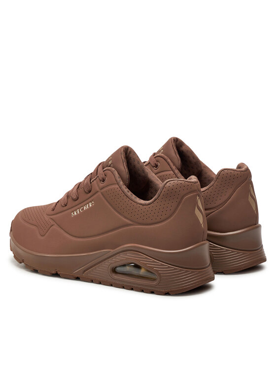 Skechers Skechers Sportcipők Uno - Stand on Air 73690 BRN Barna