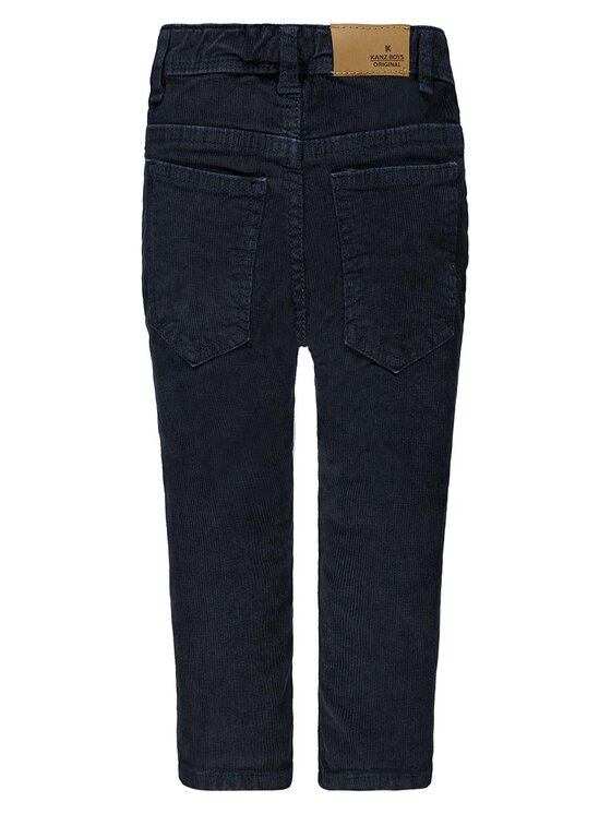 Kanz Kanz Spodnie materiałowe 1726974-3670 Niebieski Basic Fit
