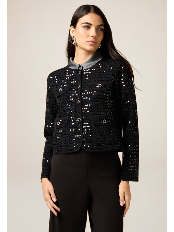 Oltre Oltre Maglione M001J005304N033 Nero Boxy Fit