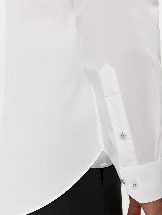 Michael Kors Michael Kors Cămașă MK0DS01288 Alb Slim Fit
