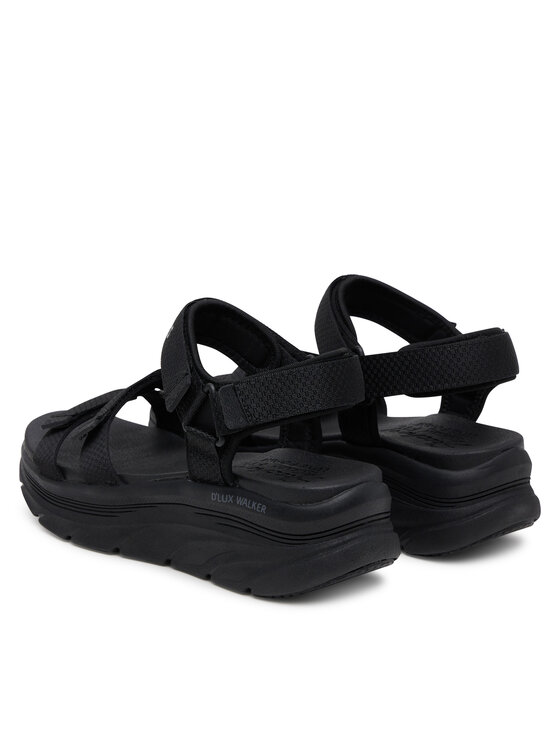 Skechers Skechers Basutės D'Lux Walker-Going-Out Vibes 119828/BBK Juoda