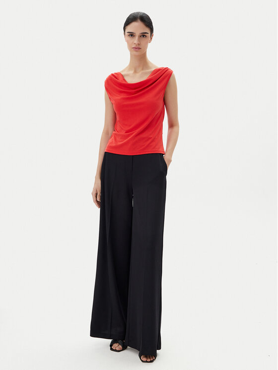 JDY JDY Bluzka Ester 15351679 Czerwony Regular Fit