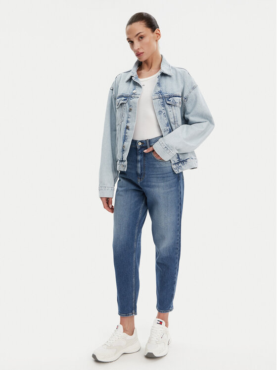 Tommy Jeans Tommy Jeans Džinsai DW0DW20578 Mėlyna Mom Fit