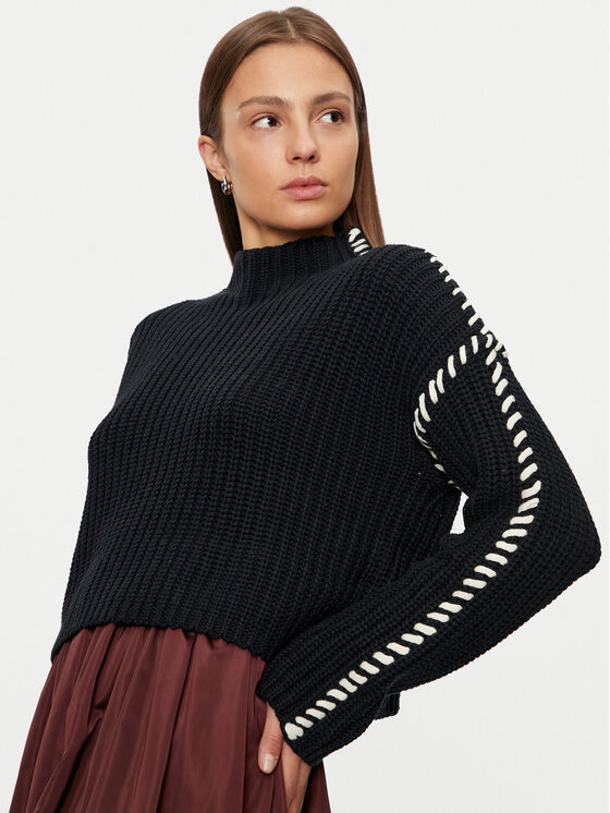 Vero Moda Vero Moda Maglione New Cream 10313514 Nero Loose Fit