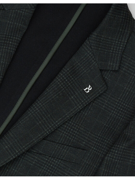 Borgio Borgio Marynarka gozzano_z Zielony Slim Fit