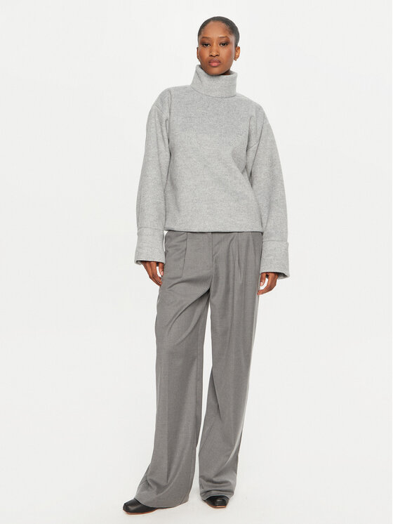 2NDDAY 2NDDAY Rollkragenpullover Francisca 2245135122 Grau Loose Fit