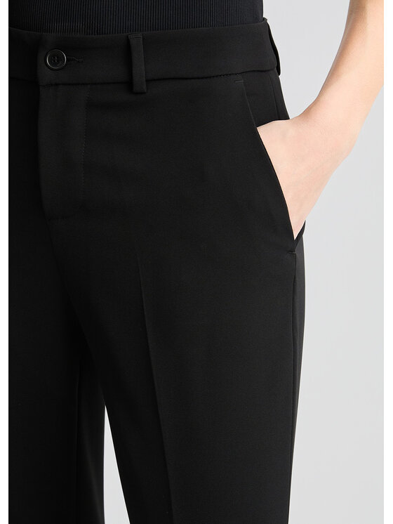 Liu Jo Liu Jo Spodnie materiałowe WXX046TS89622222 Czarny Regular Fit
