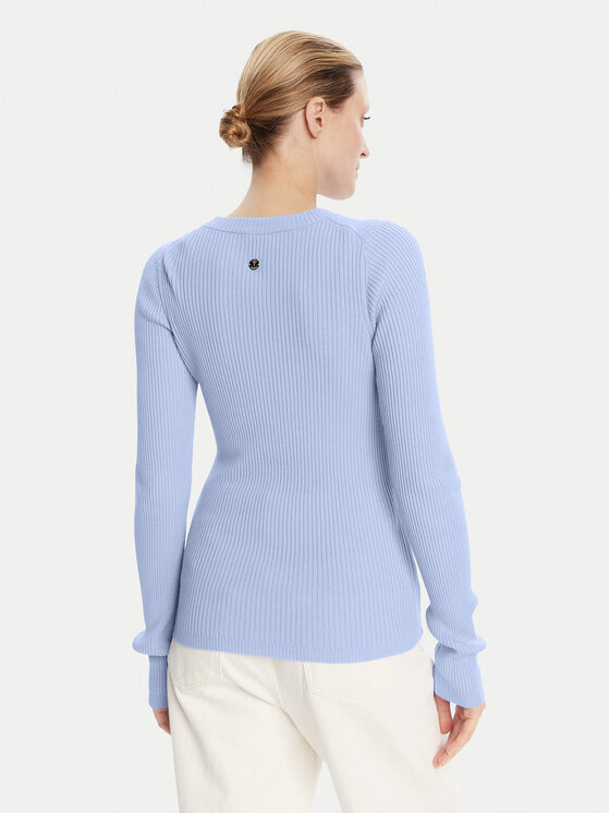 JOOP! JOOP! Pulover 58 253KN58Karloa 30047481 Svetlo modra Slim Fit