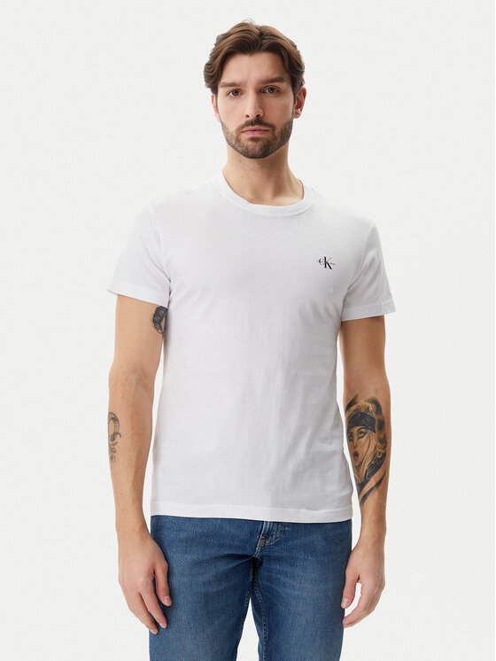 Calvin Klein Jeans Calvin Klein Jeans 2er-Set T-Shirts Monologo J30J320199 Bunt Regular Fit