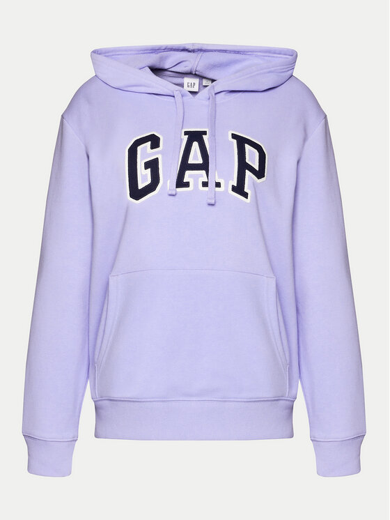 Gap Gap Bluza 870537-03 Fioletowy Regular Fit