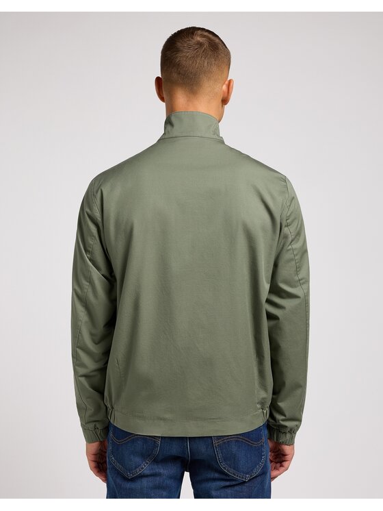 Lee Lee Kurtka przejściowa Harrington Jacket Olive Grove Zielony Regular Fit