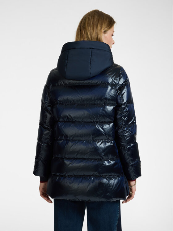 Elena Mirò Elena Mirò Giubbotto piumino F887P000125N034 Blu A-Line Fit