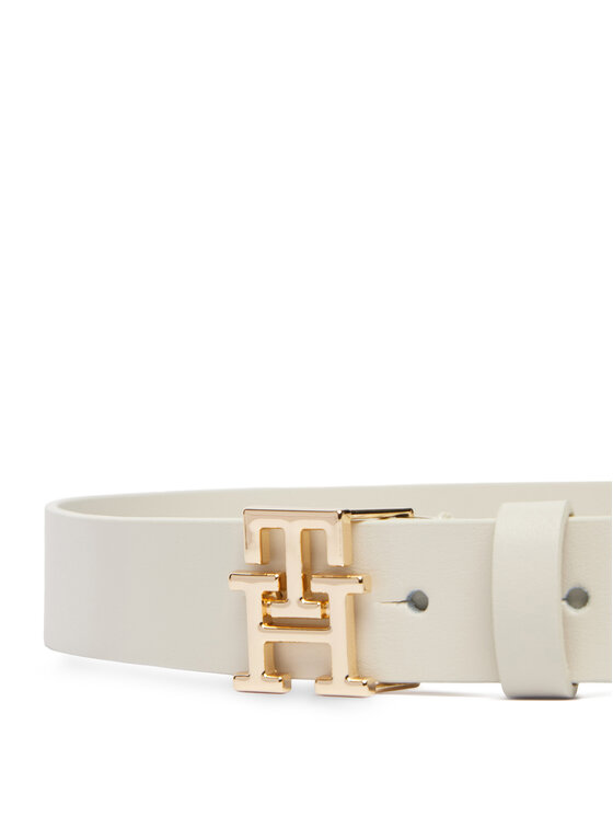 Tommy Hilfiger Tommy Hilfiger Cintura da donna Th Logo 2.5 AW0AW17496 Écru