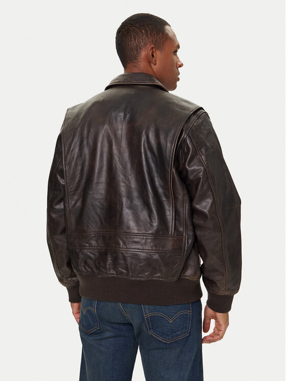 Levi's® Levi's® Odinė striukė Clayton 003AU-0000 Ruda Regular Fit