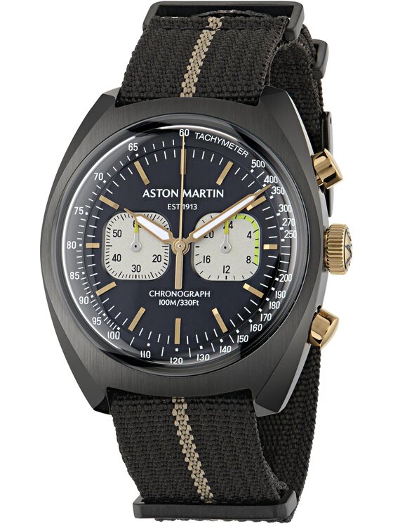 Aston Martin Aston Martin Zegarek MTTS2F504 Czarny