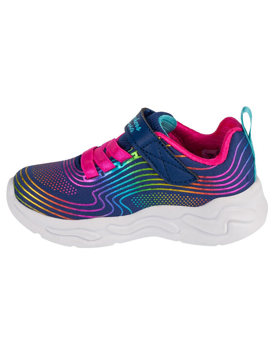 Skechers Skechers Sneakers Skechers S Lights: Wavy Beams Blu scuro