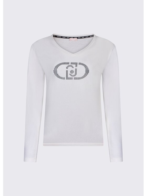 Liu Jo Liu Jo T-shirt TA6053JS003P9289 Bianco Regular Fit