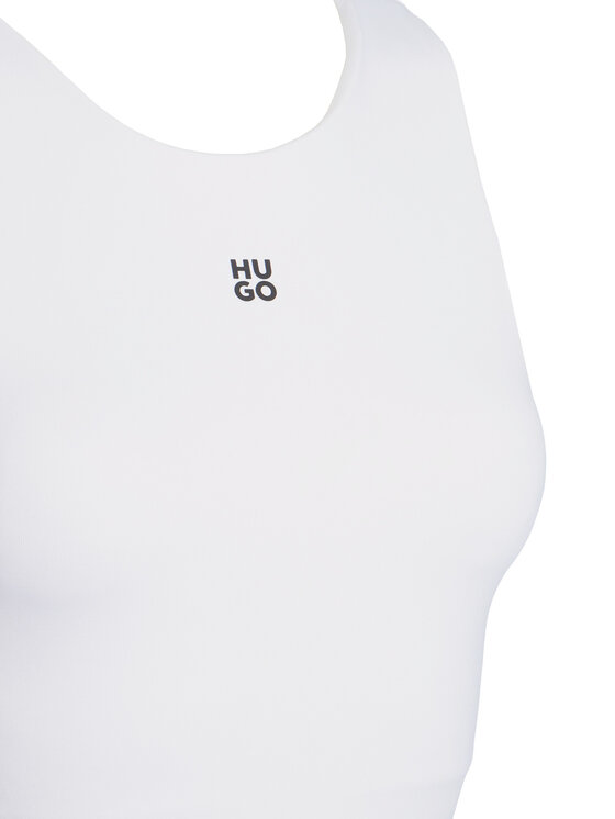 HUGO HUGO Body Dasiel 50545196 Bílá Slim Fit