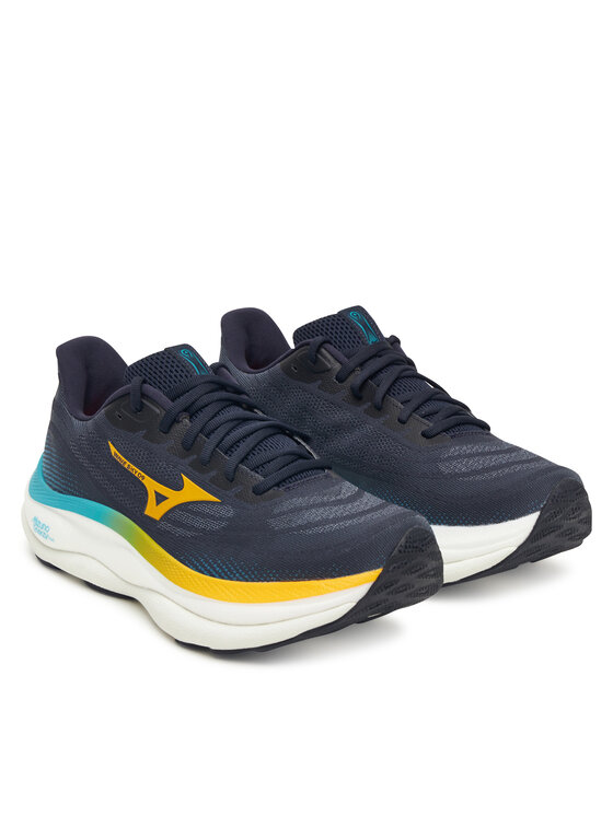 Mizuno Mizuno Παπούτσια για Τρέξιμο Wave Sky 9 J1GC2502 Μαύρο