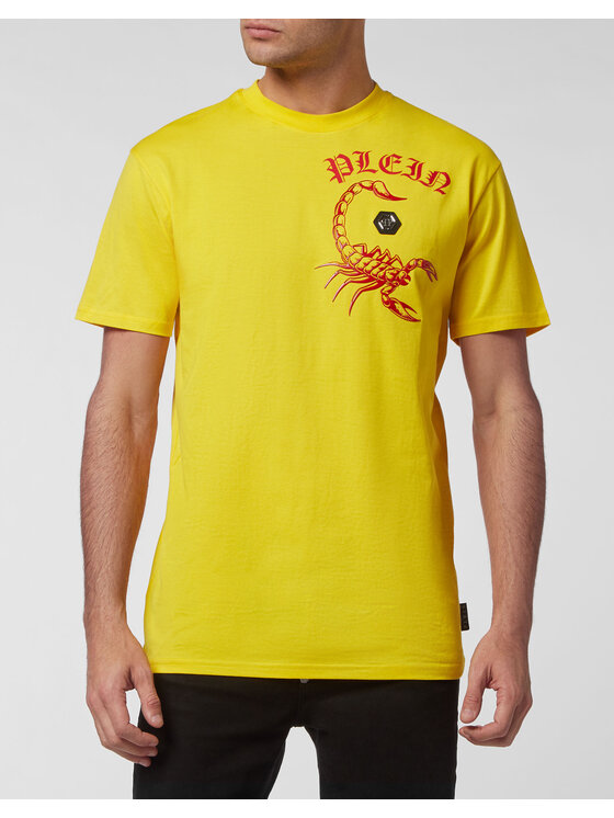 PHILIPP PLEIN PHILIPP PLEIN T-Shirt 261 Žlutá Regular Fit