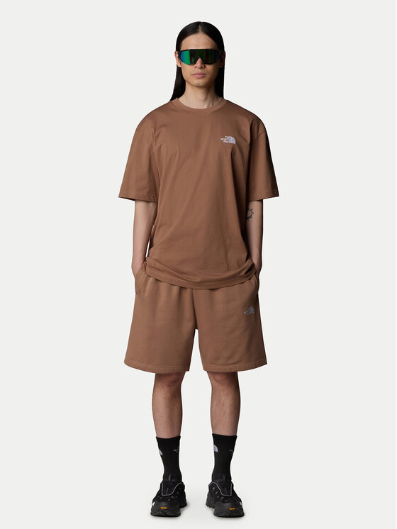 The North Face The North Face Szorty sportowe Essential NF0A8C2G Brązowy Loose Fit