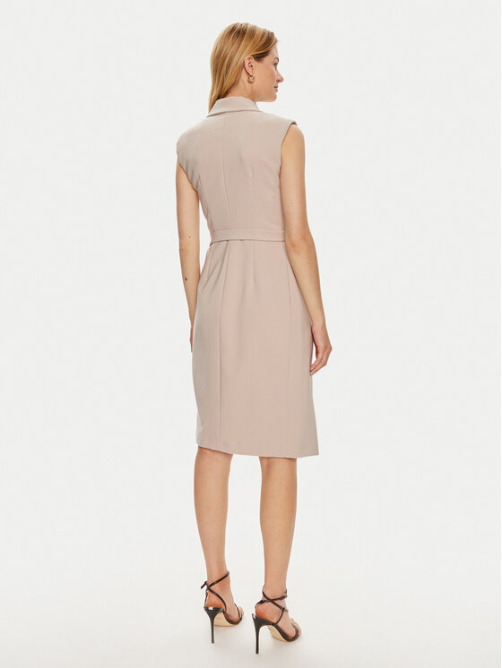 Imperial Imperial Kokteilinė suknelė ADOFHJZ Smėlio Slim Fit