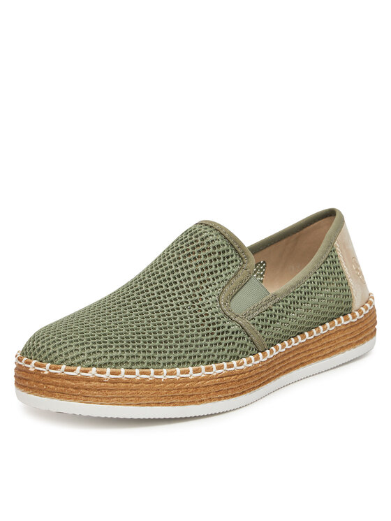 Rieker Rieker Halbschuhe L7873-52 Grün