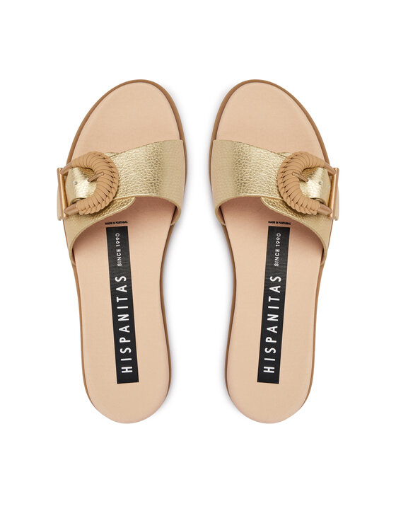 Hispanitas Hispanitas Pantoletten HV264816 C001 Goldfarben