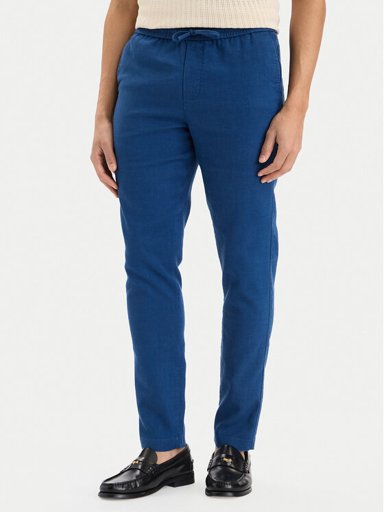 Tommy Hilfiger Pantaloni chino Harlem MW0MW42336 Albastru Regular Fit