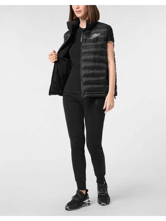 Plein Sport Plein Sport Športová vesta 23969 Čierna Regular Fit