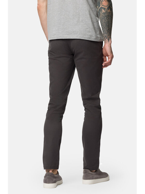 Lancerto Lancerto Spodnie materiałowe Nelson SP082123000012 Szary Slim Fit